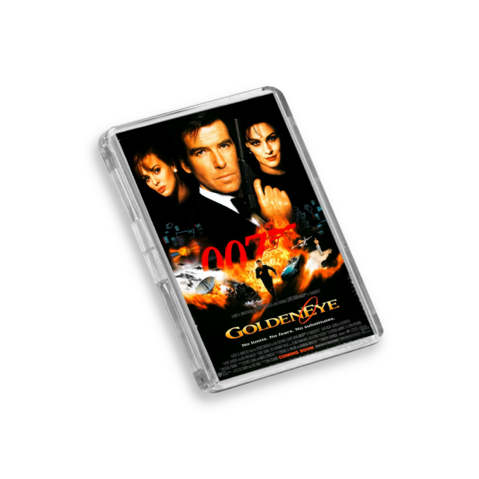 007 Goldeneye Movie-Inspired Magnet