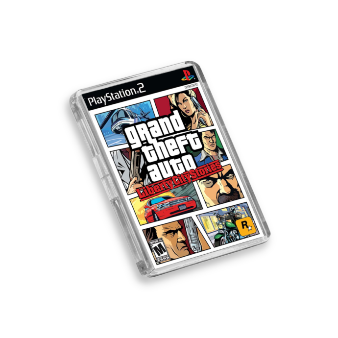 Grand Theft Auto GTA Liberty City Stories PS2-Inspired Magnet