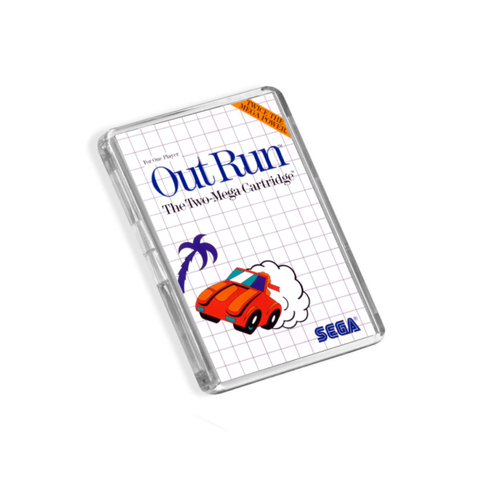 OutRun Master System-Inspired Magnet