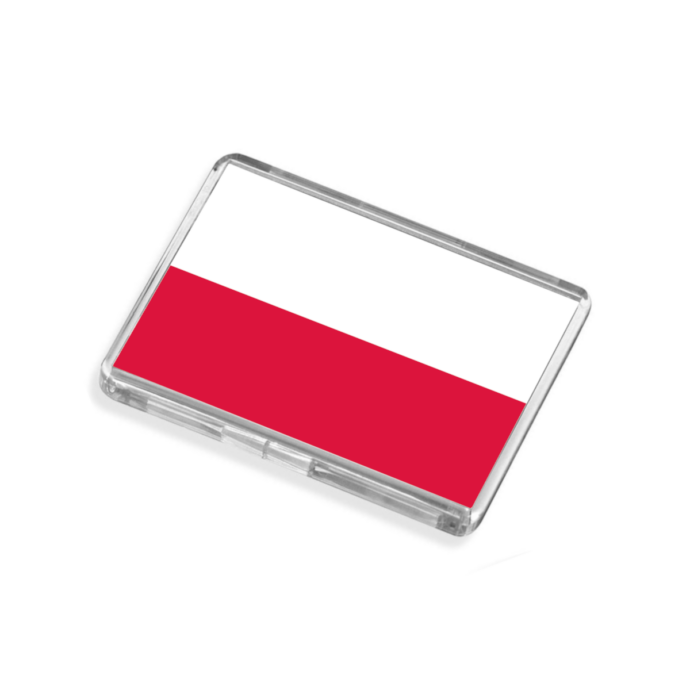 Poland Flag-Inspired Magnet