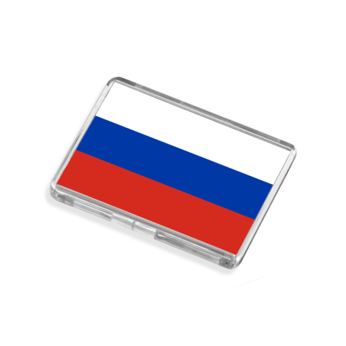 Russia Flag-Inspired Magnet