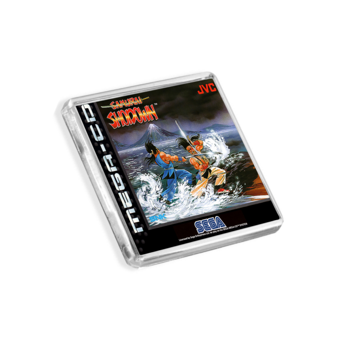 Samurai Shodown Mega CD-Inspired Magnet