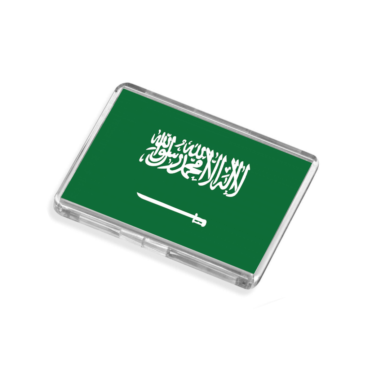 Saudi Arabia Flag-Inspired Magnet