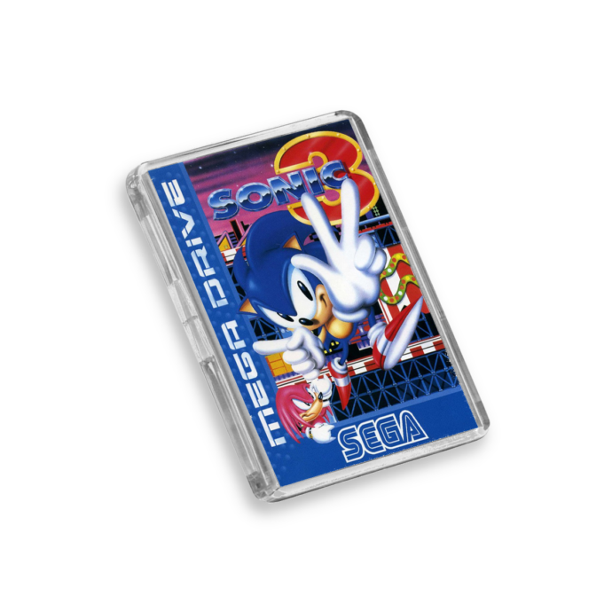 Sonic the Hedgehog 3 Mega Drive-Inspired Magnet