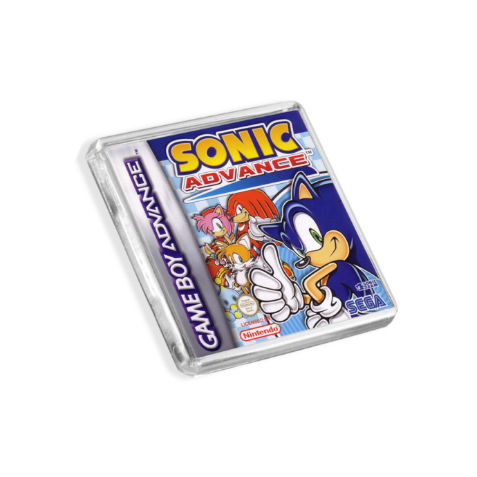 Sonic Advance Game Boy Advance-Inspired Magnet