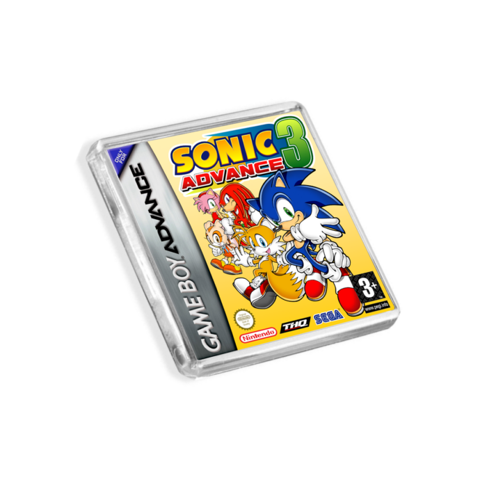 Sonic Advance 3 Game Boy Advance-Inspired Magnet