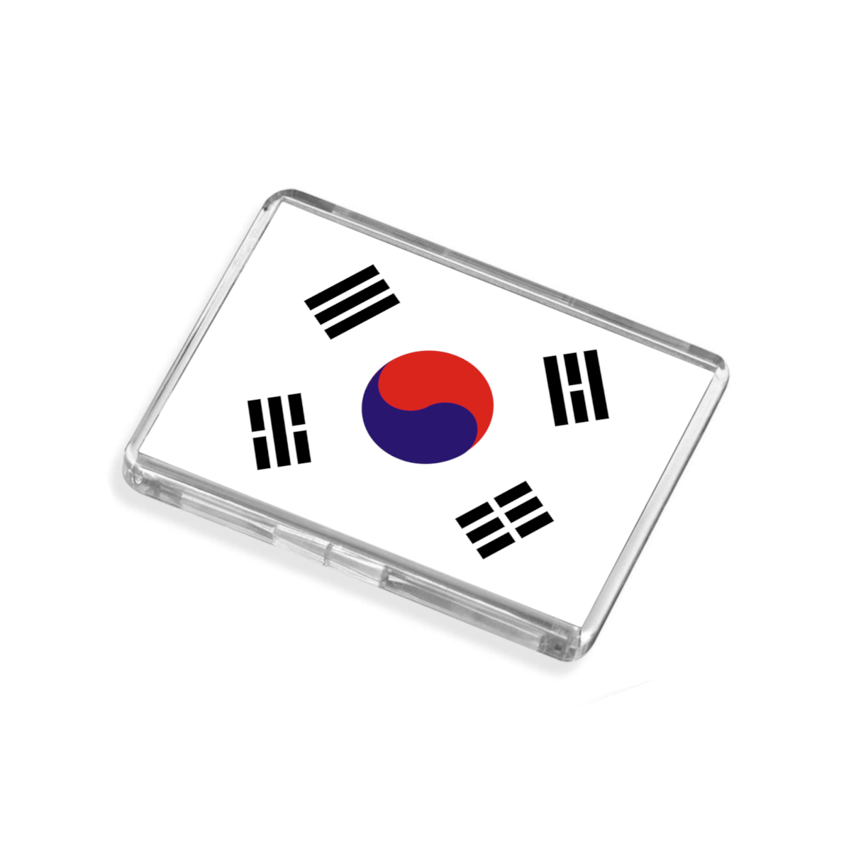 South Korea Flag-Inspired Magnet