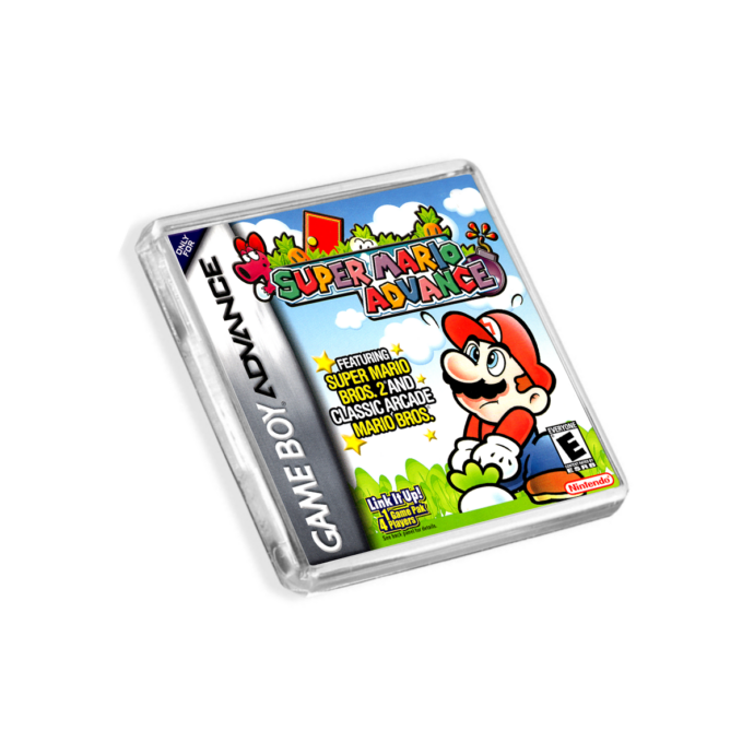 Super Mario Advance Game Boy Advance-Inspired Magnet