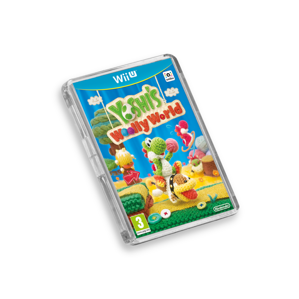 Yoshi's Woolly World Wii-U-Inspired Magnet