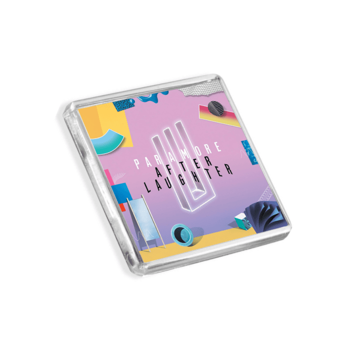 Plastic Paramore - After Laughter magnet on a white background